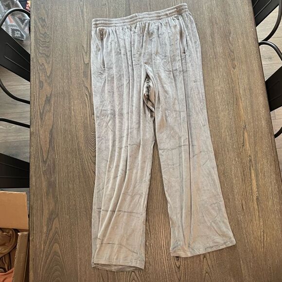 NWT Skims Velour Track Pants Smoke Size 2X - Picture 1 of 10